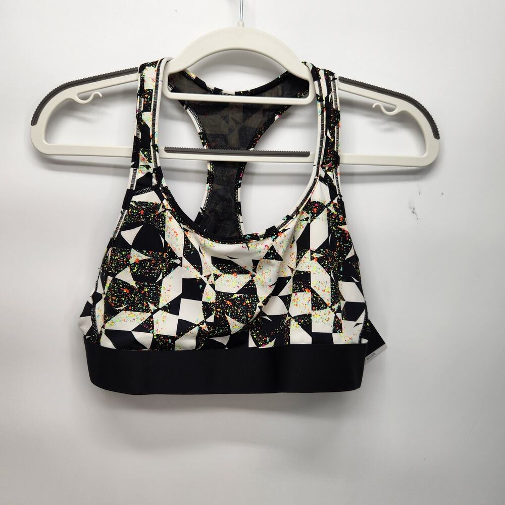 NWT Victoria's Secret Sport The Player Wireless Geo Racerback Sports Bra Women M